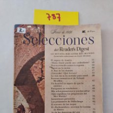 Coleccionismo de Revistas y Periódicos: 787 - SELECCIONES DEL READERS DIGEST - LA REVISTA MAS LEIDA DEL MUNDO - Nº 187 - JUNIO 1956. Lote 362433620