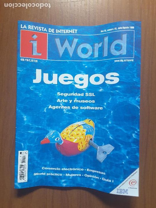 Colecionismo de Revistas e Jornais: Iworld, A&ntilde;o II, n&uacute;mero 18