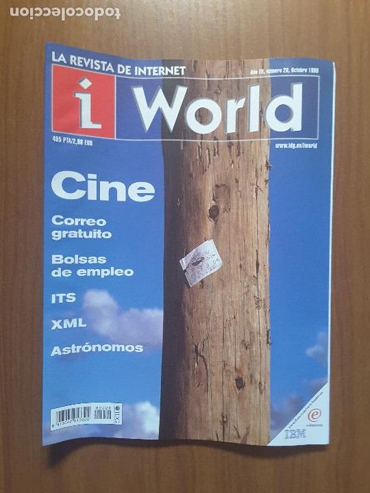 Coleccionismo de revistas y peri&oacute;dicos: Iworld, A&ntilde;o II, n&uacute;mero 20