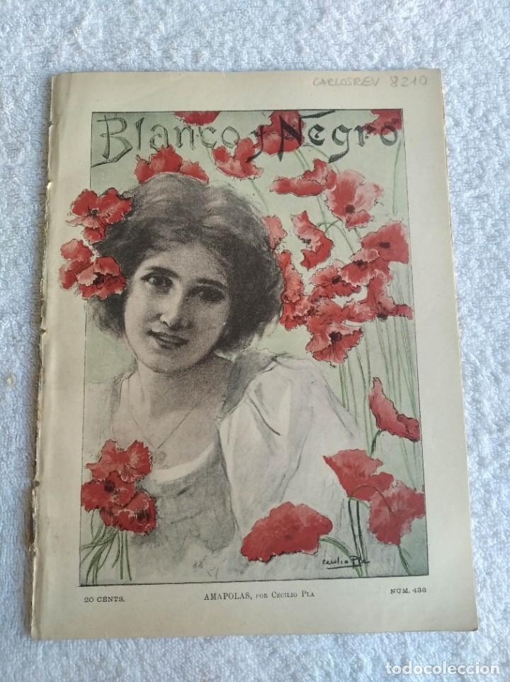 Collezionismo di Riviste e Giornali: BLANCO Y NEGRO. N&ordm; 438. A&Ntilde;O 1899. LA FERIA DE SALAMANCA. LA SALUD P&Uacute;BLICA. ANIMALES QUE NO BE.. LEER