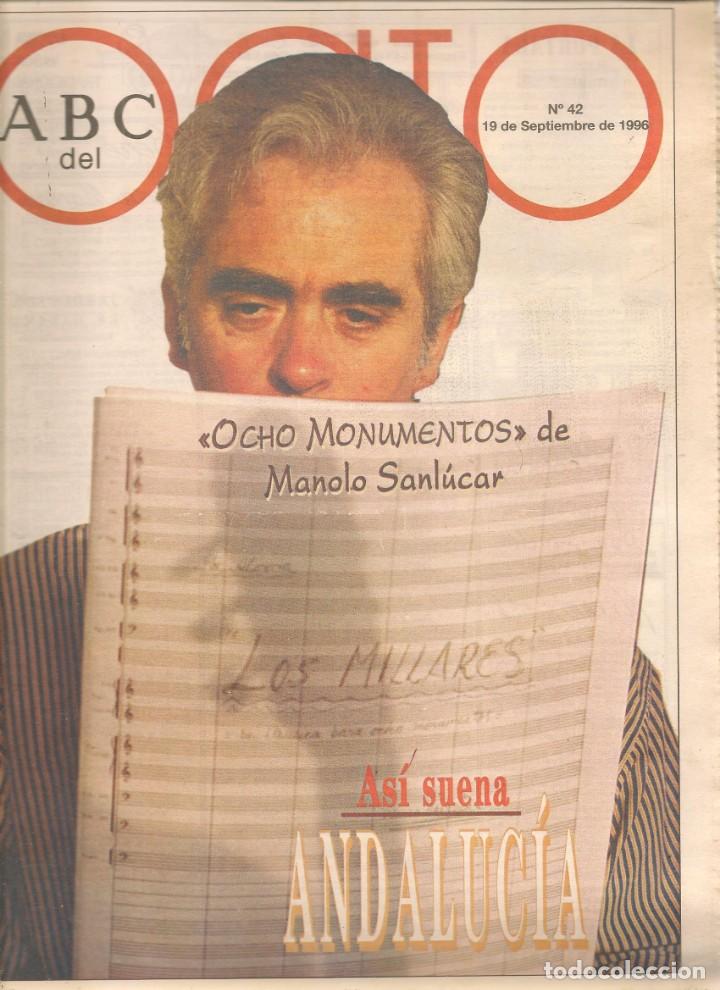 Coleccionismo de Revistas y Peri&oacute;dicos: ABC DEL OCIO N&ordm; 42 / TELE ABC. MICHAEL JACKSON/ MANOLO SANL&Uacute;CAR/ALEJANDRA GREPI-JOS&Eacute; SACRIST&Aacute;N. 1996