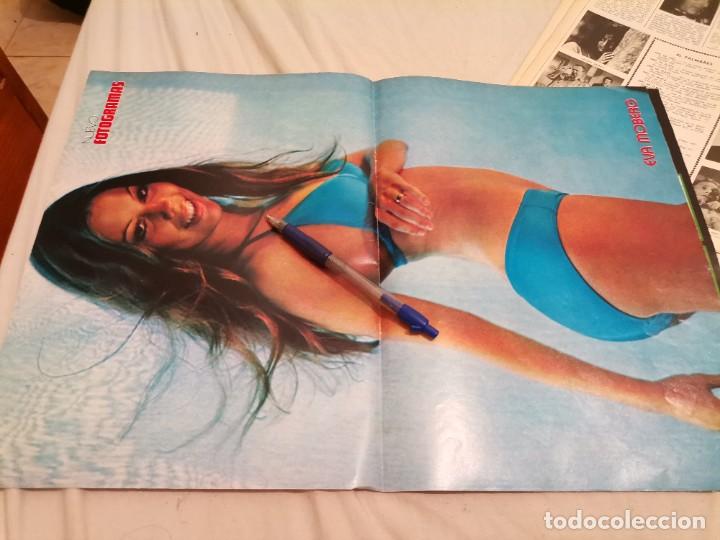 Coleccionismo de Revistas y Peri&oacute;dicos: P&Oacute;STER EVA MOBERG REVERSO EMMA COHEN, CARMEN SEVILLA Y MAXIMO VALVERDE 3 PAG. RECORTE REVISTA 1973