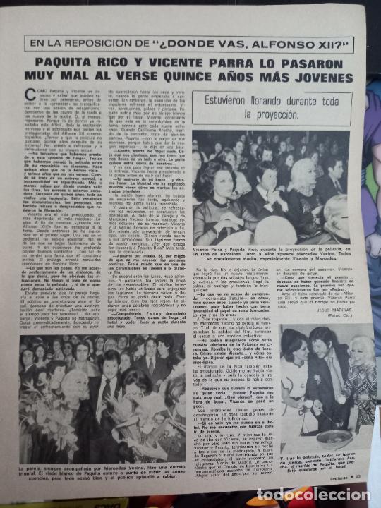 Collectionnisme de Revues et Journaux: MERCEDES VECINO PAQUITS RICO VICENTE PARRA ALFONSO XII
