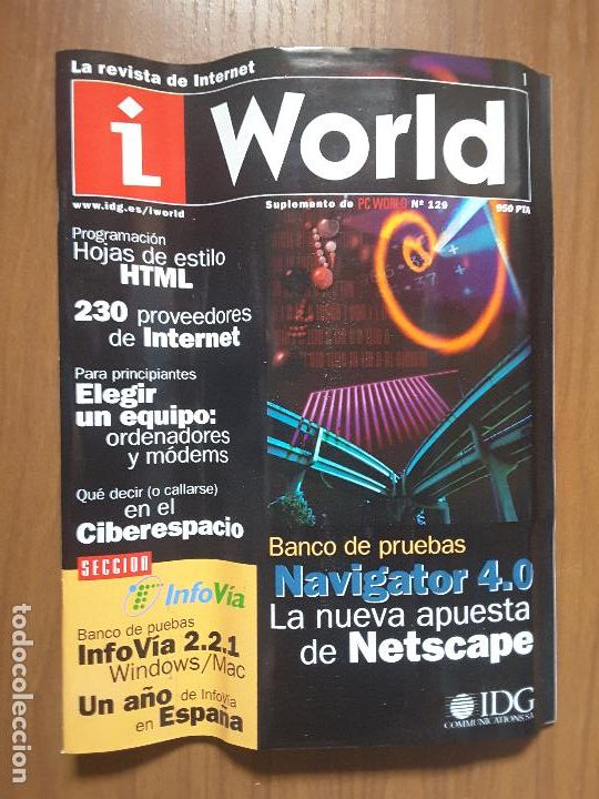 Coleccionismo de revistas y peri&oacute;dicos: Iworld 1
