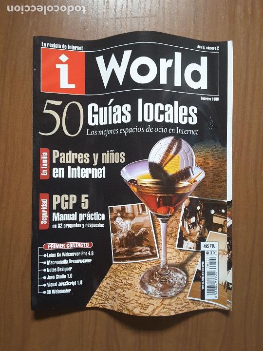 Colecionismo de Revistas e Jornais: Iworld, A&ntilde;o II, n&uacute;mero 2