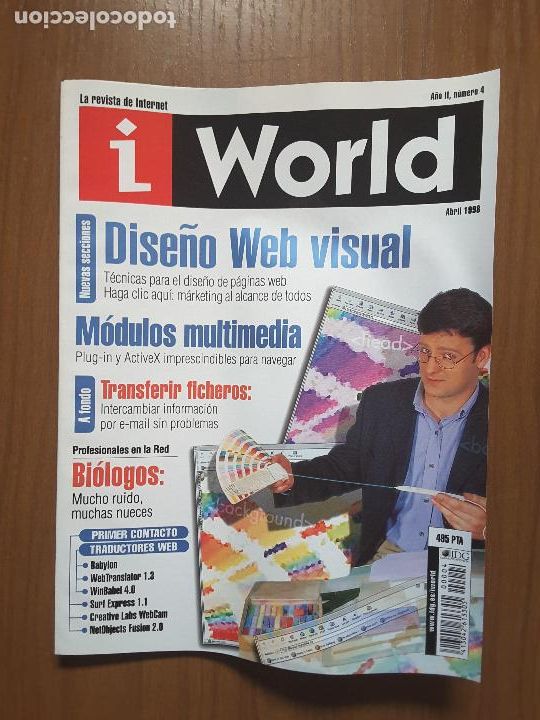 Collectionnisme de Revues et Journaux: Iworld, A&ntilde;o II, n&uacute;mero 4