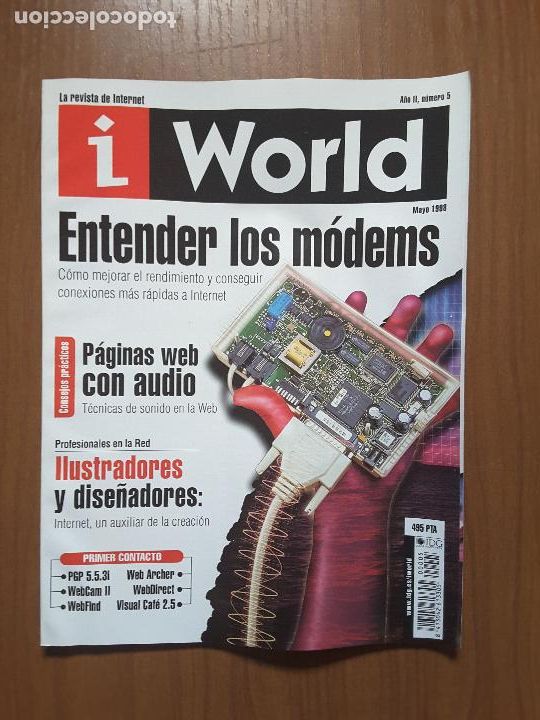 Coleccionismo de revistas y peri&oacute;dicos: Iworld, A&ntilde;o II, n&uacute;mero 5