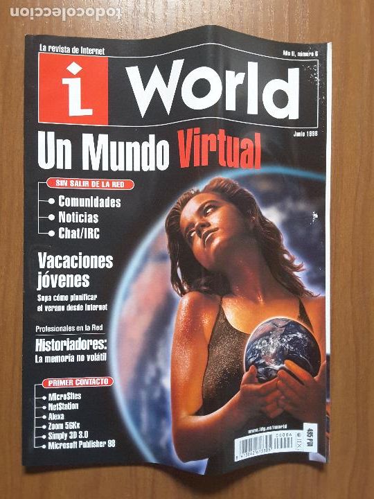 Collectionnisme de Revues et Journaux: Iworld, A&ntilde;o II, n&uacute;mero 6