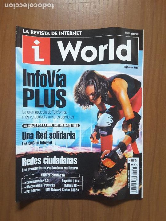 Colecionismo de Revistas e Jornais: Iworld, A&ntilde;o II, n&uacute;mero 8