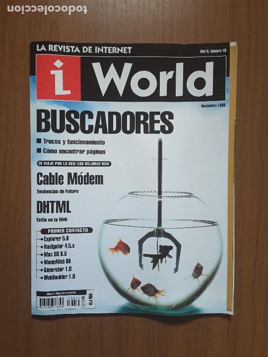 Collectionnisme de Revues et Journaux: Iworld, A&ntilde;o II, n&uacute;mero 10