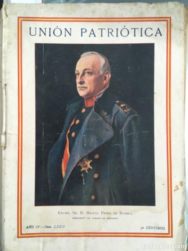 Coleccionismo de Revistas y Peri&oacute;dicos: UNION PATRIOTICA, BOLETIN QUINCENAL ORGANO DEL COMITE EJECUTIVO NACIONAL, NUMERO 72, 1929
