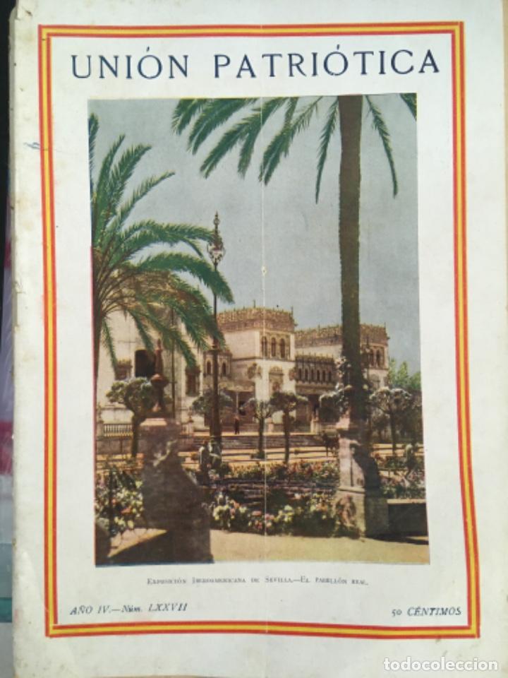 Coleccionismo de Revistas y Peri&oacute;dicos: UNION PATRIOTICA, BOLETIN QUINCENAL ORGANO DEL COMITE EJECUTIVO NACIONAL, NUMERO 77, 1929