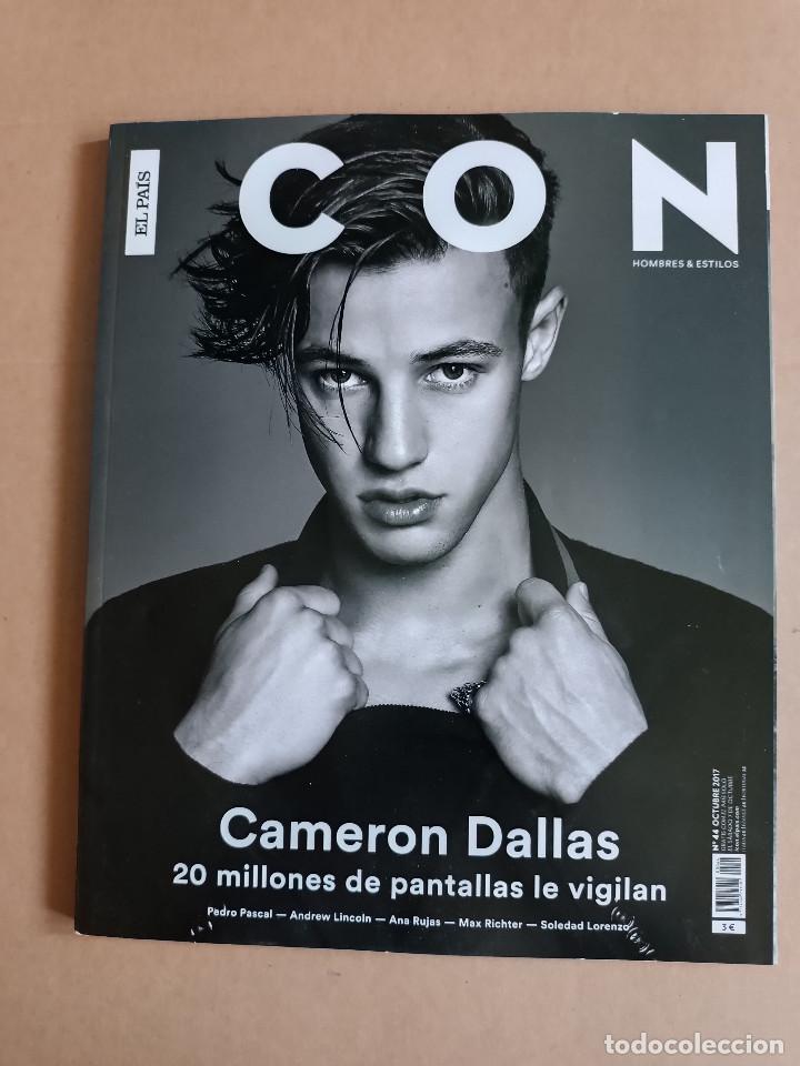 Coleccionismo de Revistas y Peri&oacute;dicos: REVISTA ICON N&ordm; 44 A&Ntilde;O 2017. CAMERON DALLAS.