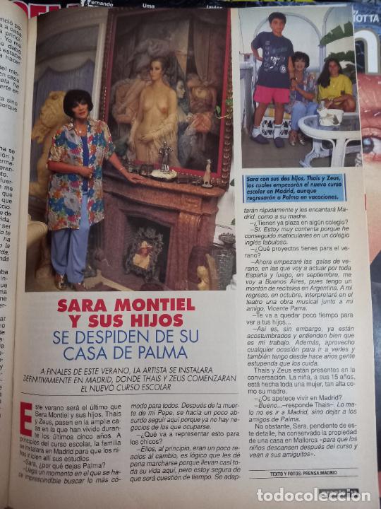 Coleccionismo de revistas y peri&oacute;dicos: SARA MONTIEL