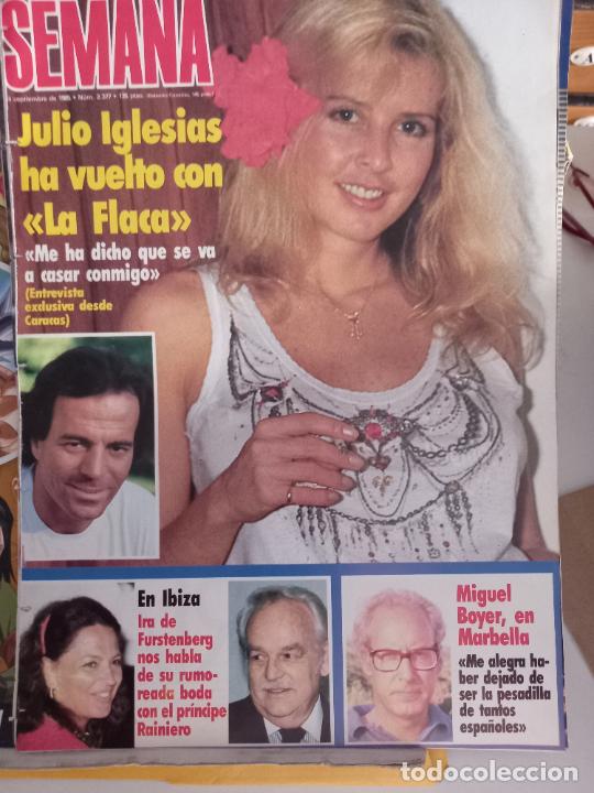 Coleccionismo de Revistas y Peri&oacute;dicos: recorte portada de virginia la flaca julio iglesias miguel boyer rainiero de monaco ira de furstenbe