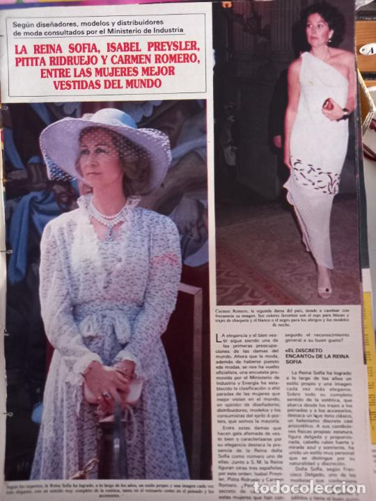 Coleccionismo de Revistas y Peri&oacute;dicos: REINA SOFIA DE GRECIA PITITA RIDRUEJO ISABEL PREYSLER
