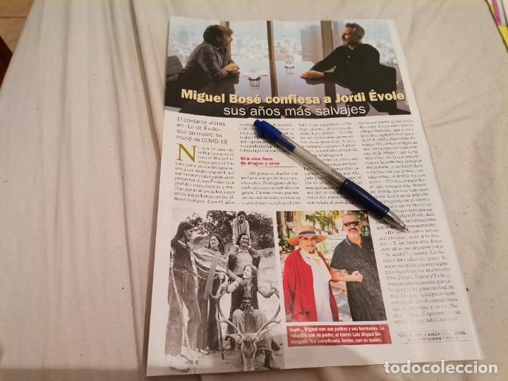 Coleccionismo de Revistas y Peri&oacute;dicos: MIGUEL BOSE RECORTE REVISTA 2021