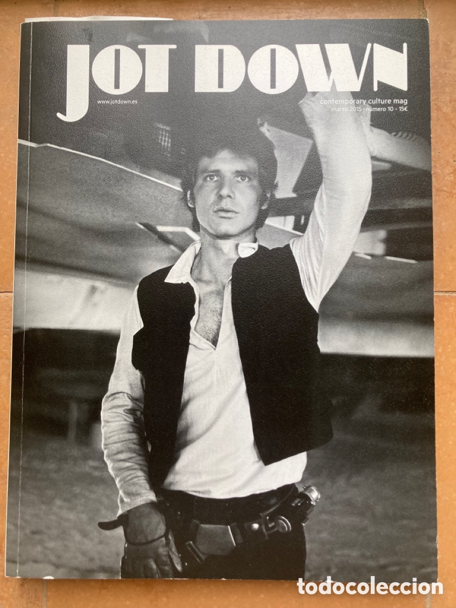 Coleccionismo de Revistas y Peri&oacute;dicos: JOT DOWN - 2015 - Matesanz, Errej&oacute;n, Barbara Lennie, Jhonatan Coe. Turismofobia -(SUMARIO en fotos)
