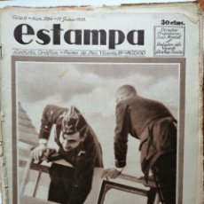 Coleccionismo de Revistas y Periódicos: 7 NÚMEROS DE LA REVISTA ESTAMPA (1933-1936). Lote 363217570