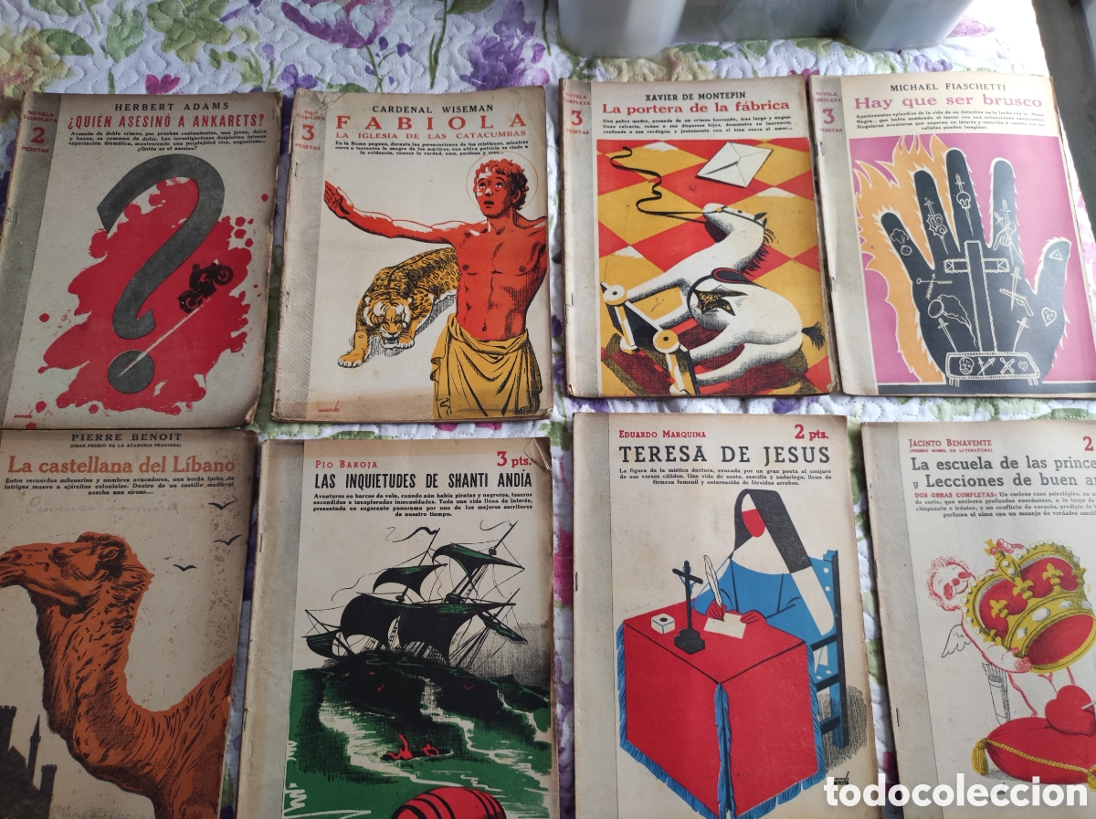 Sammeln von Zeitschriften und Zeitungen: Revistas a&ntilde;os 40 , novelas y cuentos