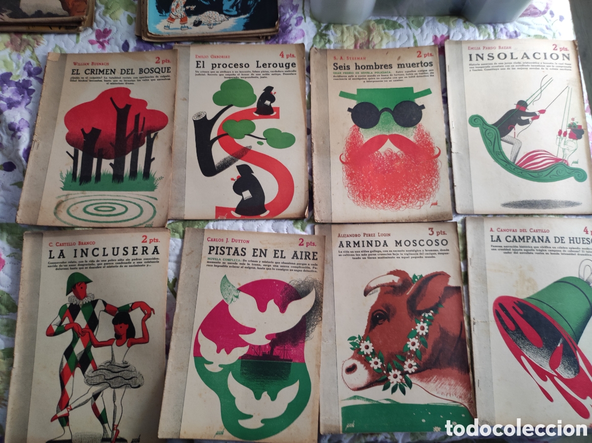 Sammeln von Zeitschriften und Zeitungen: Revistas a&ntilde;os 40 , novelas y cuentos
