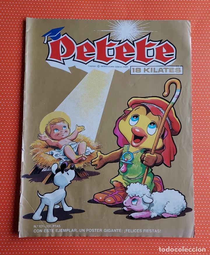 Coleccionismo de Revistas y Peri&oacute;dicos: LOTE DE REVISTAS PETETE. EJEMPLARES 101, 110, 116, 129, 143, 150, 151 y 157.