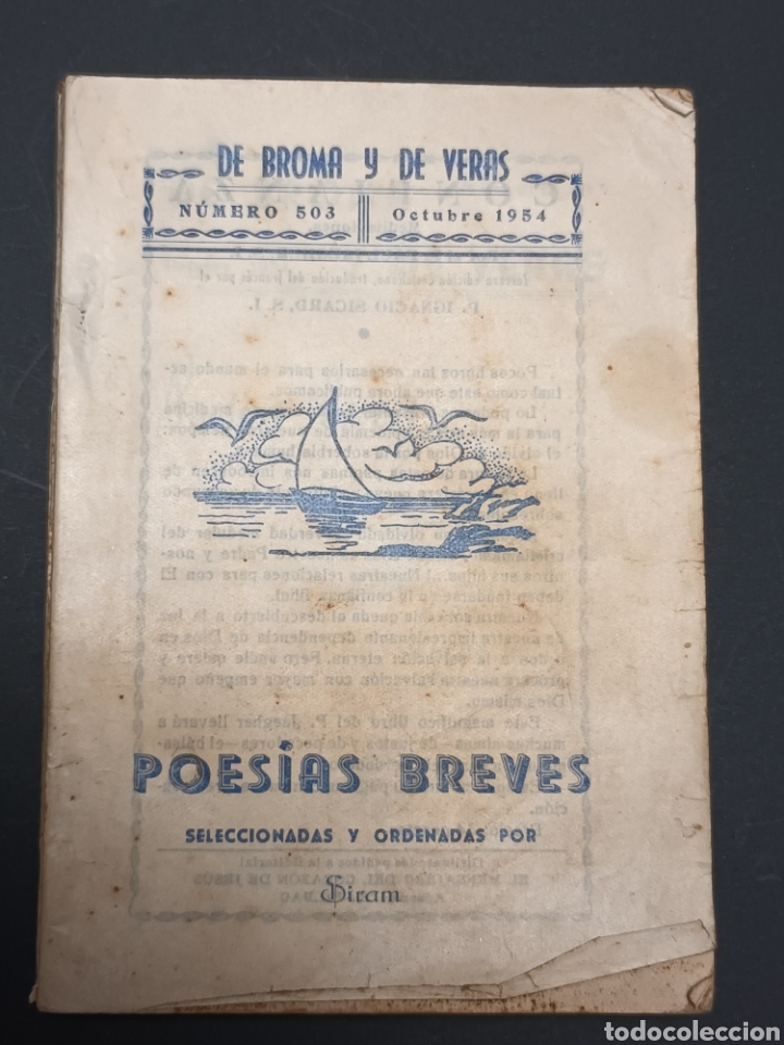 Coleccionismo de Revistas y Peri&oacute;dicos: DE BROMA Y DE VERAS. N 503. BILBAO.
