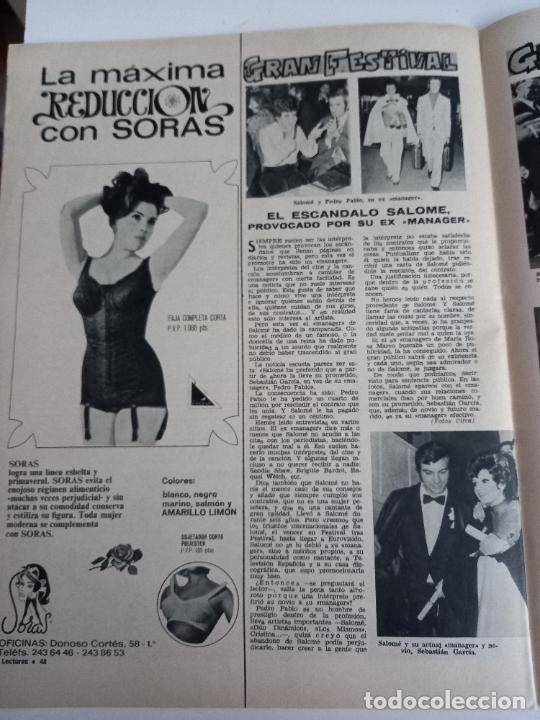 Coleccionismo de Revistas y Peri&oacute;dicos: anuncio lenceria soras salome eurovision
