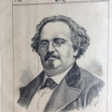Coleccionismo de Revistas y Periódicos: TEMA: SÁTIRA POLITICA E SOCIAL PORTUGUESA DO SÉCULO XIX ( 1886 ). MUY RARO. LOTE 2. Lote 363538040