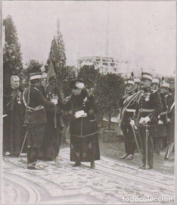 Coleccionismo de Revistas y Peri&oacute;dicos: Infanta Paz, estandarte al Cuerpo de Sanidad Militar, coronel Echevarr&iacute;a -1922