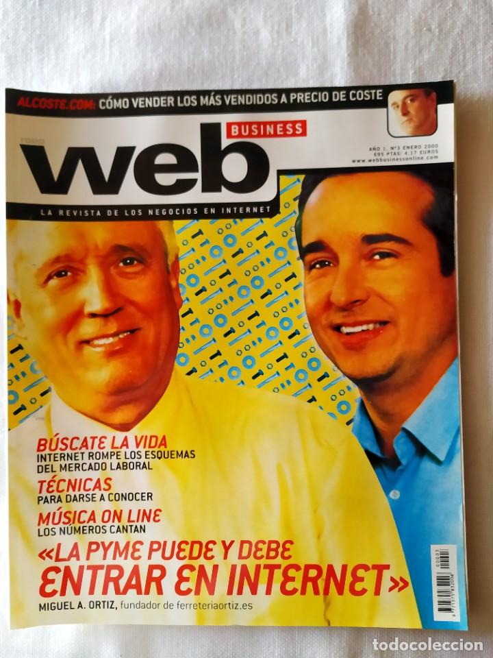 Collezionismo di Riviste e Giornali: REVISTA WEB BUSINESS, N&Uacute;M. 3, ENERO 2000 - MUY RARA EN EL MERCADO