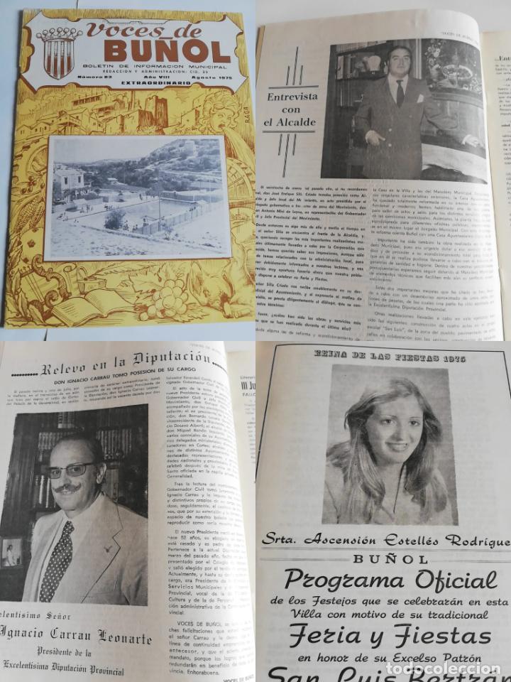 Collezionismo di Riviste e Giornali: ANTIGUA REVISTA. VOCES DE BU&Ntilde;OL N&ordm;83 A&Ntilde;O VIII AGOSTO 1975