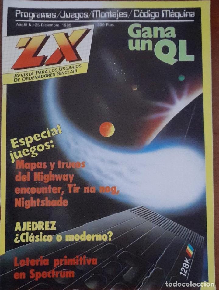 Coleccionismo de Revistas y Peri&oacute;dicos: REVISTA PARA LOS USUARIOS DE ORDENADORES SINCLAIR ZX, A&Ntilde;O III N&ordm; 25, DICIEMBRE DE 1985