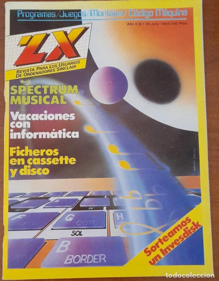 Coleccionismo de Revistas y Peri&oacute;dicos: REVISTA PARA LOS USUARIOS DE ORDENADORES SINCLAIR ZX, A&Ntilde;O II N&ordm; 20, JULIO DE 1985