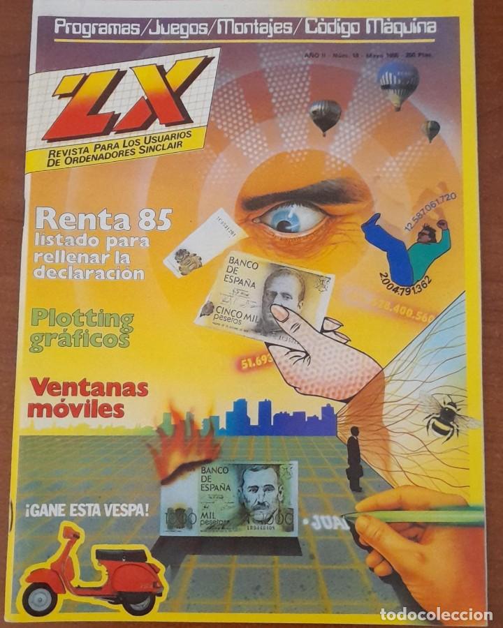 Coleccionismo de Revistas y Peri&oacute;dicos: REVISTA PARA LOS USUARIOS DE ORDENADORES SINCLAIR ZX, A&Ntilde;O II N&ordm; 18, MAYO DE 1985