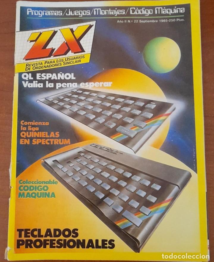 Coleccionismo de Revistas y Peri&oacute;dicos: REVISTA PARA LOS USUARIOS DE ORDENADORES SINCLAIR ZX, A&Ntilde;O II N&ordm; 22, SEPTIEMBRE DE 1985