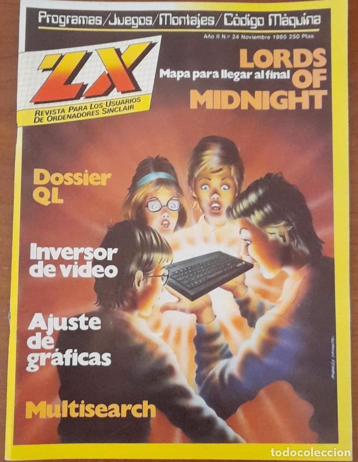 Coleccionismo de Revistas y Peri&oacute;dicos: REVISTA PARA LOS USUARIOS DE ORDENADORES SINCLAIR ZX, A&Ntilde;O II N&ordm; 24, NOVIEMBRE DE 1985