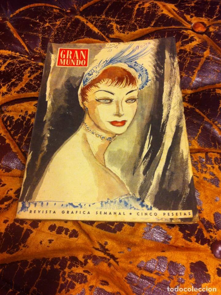 Coleccionismo de Revistas y Peri&oacute;dicos: REVISTA. GRAN MUNDO. REVISTA GR&Aacute;FICA SEMANAL. 1955. N&ordm; 65