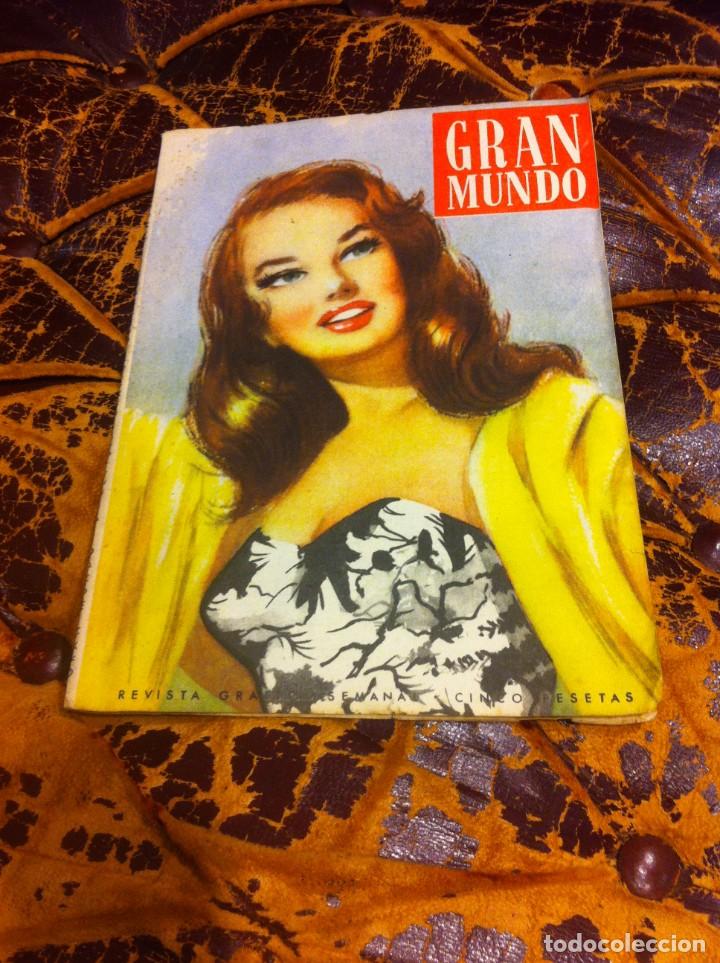 Coleccionismo de Revistas y Peri&oacute;dicos: REVISTA. GRAN MUNDO. REVISTA GR&Aacute;FICA SEMANAL. 1955. N&ordm; 67