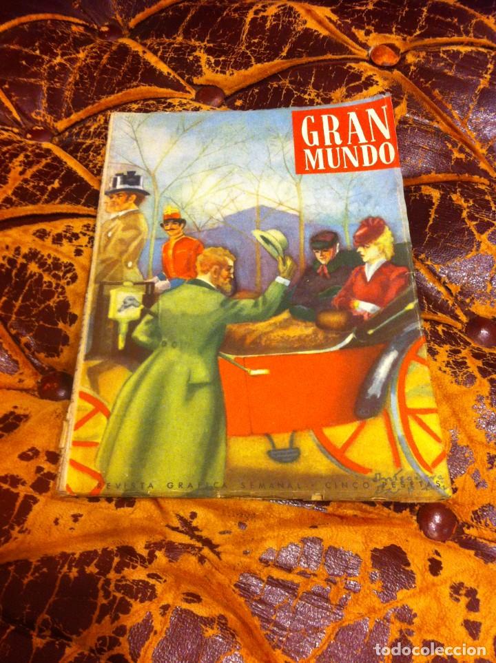 Coleccionismo de Revistas y Peri&oacute;dicos: REVISTA. GRAN MUNDO. REVISTA GR&Aacute;FICA SEMANAL. 1955. N&ordm; 45