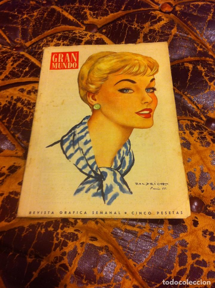 Coleccionismo de Revistas y Peri&oacute;dicos: REVISTA. GRAN MUNDO. REVISTA GR&Aacute;FICA SEMANAL. 1955. N&ordm; 57
