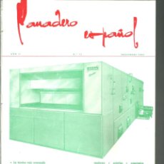 Coleccionismo de Revistas y Periódicos: 3923.-GASTRONOMIA-RESTAURACION-PANADERO ESPAÑOL-REVISTA DE PANADERIA-. Lote 364271951