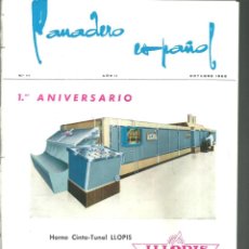 Coleccionismo de Revistas y Periódicos: 3923.-GASTRONOMIA-RESTAURACION-PANADERO ESPAÑOL-REVISTA DE PANADERIA-. Lote 364272221