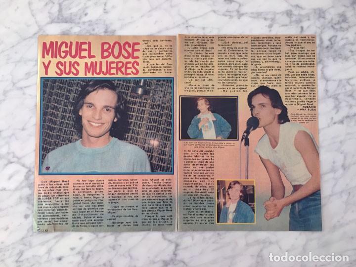 Coleccionismo de Revistas y Peri&oacute;dicos: REPORTAJE - MIGUEL BOSE - 1979