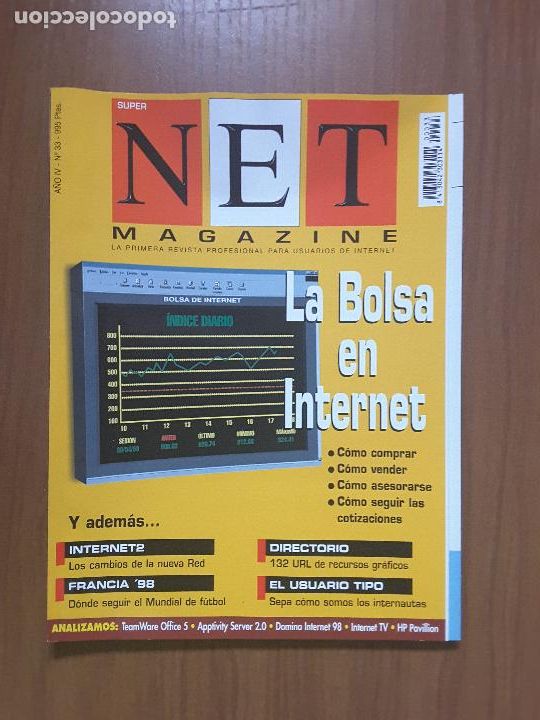 Coleccionismo de revistas y peri&oacute;dicos: Super NET Magazine 33