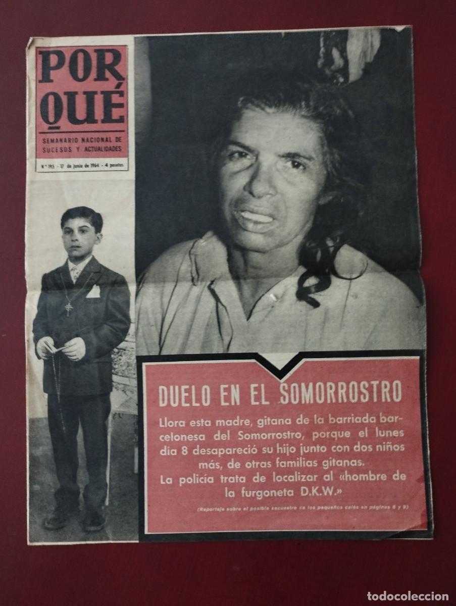 Coleccionismo de revistas y peri&oacute;dicos: Hoja de peridico Por Que 17 junio 1964