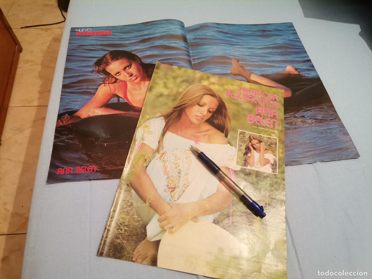 Coleccionismo de Revistas y Peri&oacute;dicos: ANA BEL&Eacute;N P&Oacute;STER + REPORTAJE 3 PAG. RECORTE REVISTA 1973