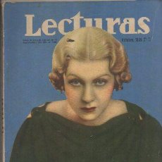 Coleccionismo de Revistas y Periódicos: REVISTA LECTURAS. AÑO XV. Nº 173. OCTUBRE 1935 A-REV-2362. Lote 364666351