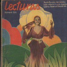 Coleccionismo de Revistas y Periódicos: REVISTA LECTURAS. FEBRERO DE 1932 A-REV-2363. Lote 364666731
