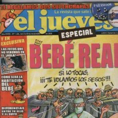 Coleccionismo de Revistas y Periódicos: EL JUEVES REVISTA SEMANAL NUMERO 1484: BEBE REAL (NO CONSERVA LAS CHAPAS DE REGALO). Lote 364787521